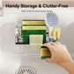 iSPECLE Sponge Holder for Kitchen Sink - 3-in-1